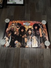 w.a.s.p. poster New Old Stock Metal WASP