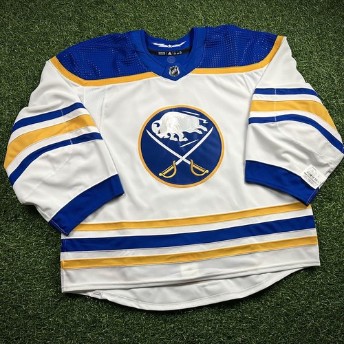 Nuovo! Maglia Adidas NHL Authentic Team Issued Game Buffalo Sabres Tg. 58G MiC - Foto 2 di 14