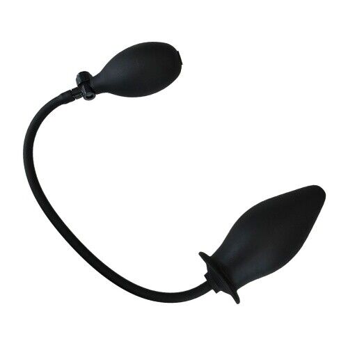 Aufblasbarer Buttplug Anal Pumpdildo Erotik Sextoy extrem aufpumpbar 10,7 cm - Bild 1 von 1