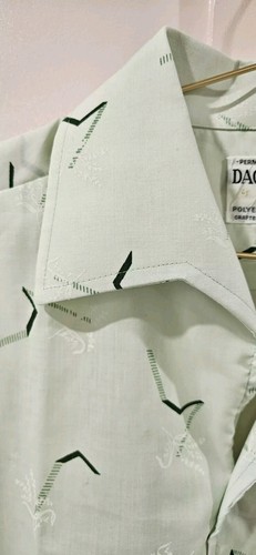 Vintage Dacrilene By Rosco, Late 60's Early 70's Mens Shirt. Made in Australia. - Picture 3 of 9