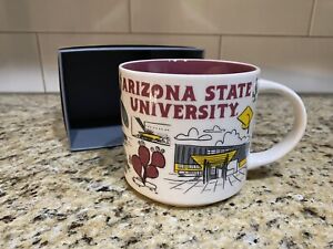 Starbucks 2022 ASU Been There Series &#034;Campus Collection&#034; Mug -Free US Shipping