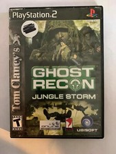 GHOST RECON JUNGLE STORM - PS2 - MISSING MANUAL - FREE S/H - B55A 
