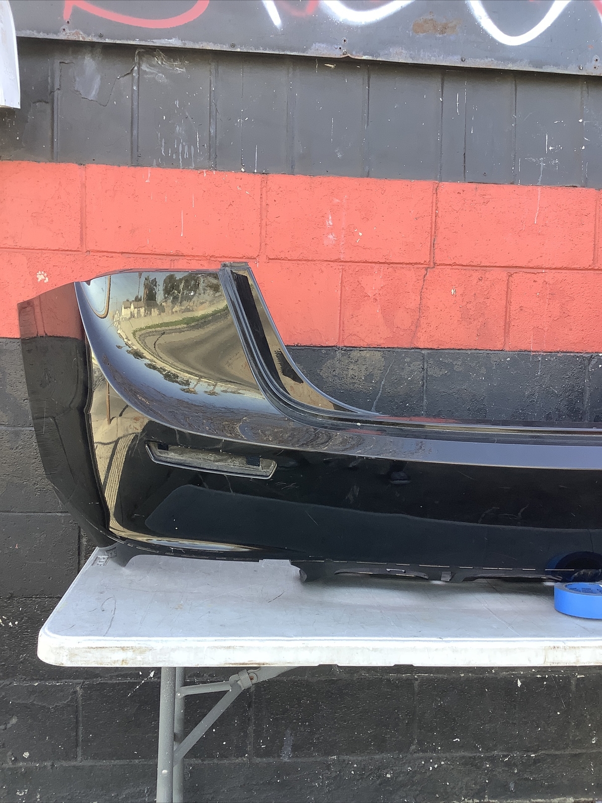 2014 2015 2016 2017 MASERATI GHIBLI REAR BUMPER COVER OEM USED