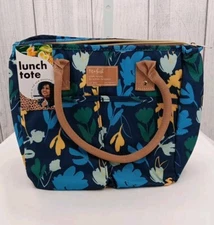 Fit & Fresh Insulated Women's Lunch Bag Silo Navy One Size-SH