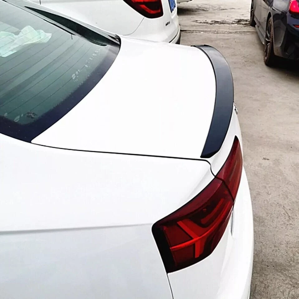 S6 Style Glossy Black Trunk Spoiler Wing Fits AUDI A6 / A6 Quattro C7 S6 2012-18 Foto 2 de 4