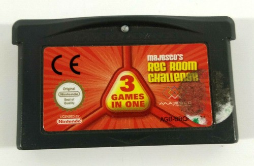 Cartouche Game Boy Advance - 3 Jeux En 1 - Bon État - Jeu Rétro