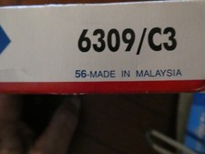 SKF 6309 C3 SKF Ball Bearing 45x100x25 mm New sealed inner wrapper