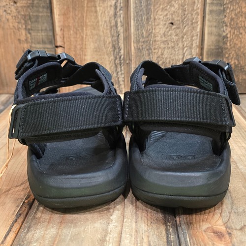 SANDALIAS PARA HOMBRES US 11 TEVA HURRICANE VERGE NEGRAS DEPORTE AL AIRE LIBRE CORREA ZAPATO UE 44.5 - Imagen 4 de 14