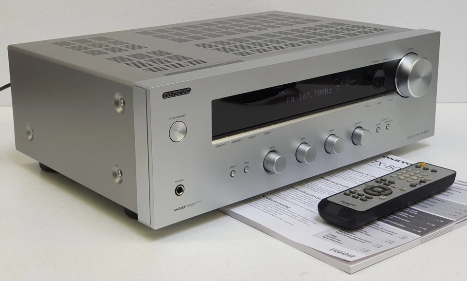 ONKYO TX-8020 Stereo Receiver Party Verstärker PHONO in High End HIFI  Anlage - Bild 3 von 4