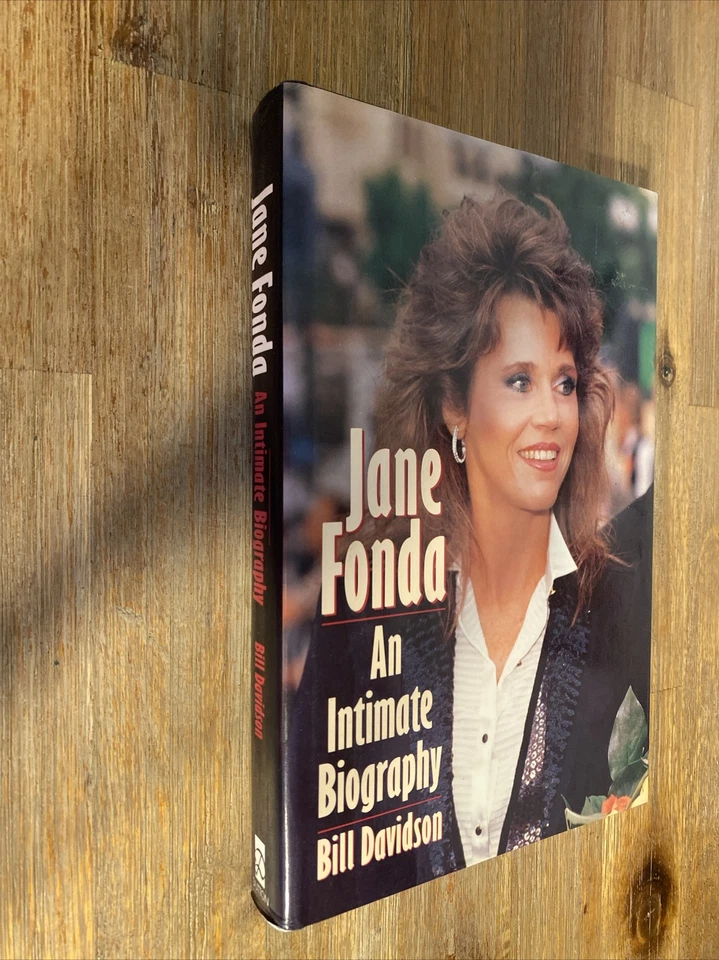 Jane Fonda: an Intimate Biography Bill Davidson Hardcover 1st Ed 199 - image 3 of 4