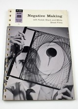 U202507 Kodak 1962 Negative Making B W Sheet Film Data F-5 Book Guide Manual