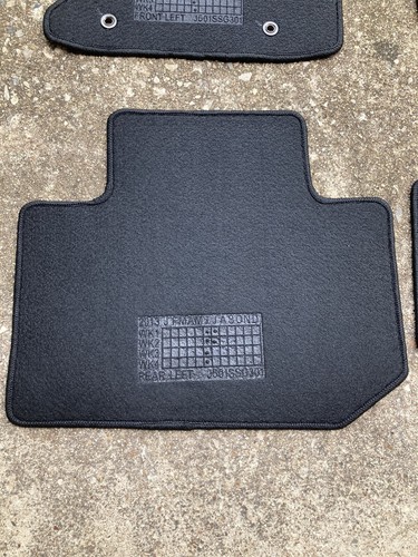 NEW Genuine OEM 2014-2018 Subaru Forester 4-piece Floor Mats Black J501SSG301 - Picture 9 of 10