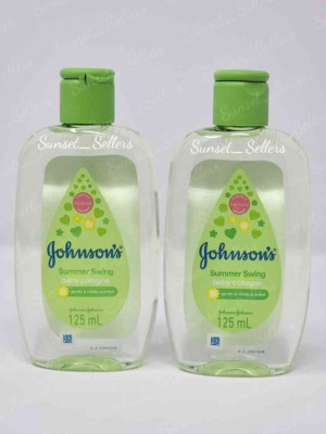 Johnsons Baby Cologne Summer Swing 125ml (Lot of 2)