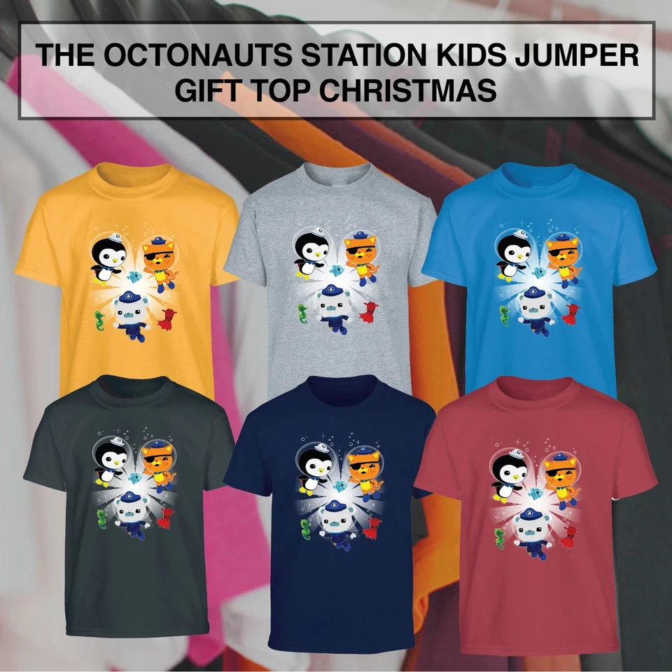The Octonauts Station Kinder Figur inspiriert Männer Kids Show T-Shirt