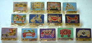 Lions Club Pins - THE CIRCUS IS BACK 2011 WSPS SET OF 13 CIRCUS WAGONS (RENO)
