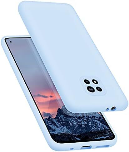Moto G Power 2021 Case, Liquid Silicone Gel Rubber Shockproof Case Soft Microfib