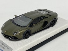 1/43 Looksmart Lamborghini Aventador Ultimae Verde " Green " Gea Matt leather 