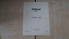 Howard Rotavator Clifford Mk 1 Cutter Bar Sheet 