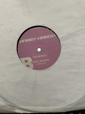HARRY HARD THE ANSWER / EDAM ANTHEM WIGAN PIER CLASSIC DONK RECORD 12''
