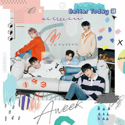 AWEEK [BETTER TODAY] 2nd Singlue Album CD+Fotobuch+Karte K-POP SEALED