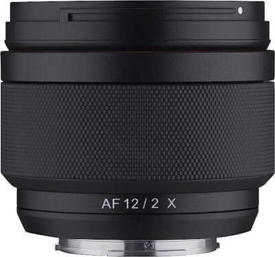 Samyang AutoFocus 12mm F2 (w/ Gobe Lens Filter) for Fujifilm x