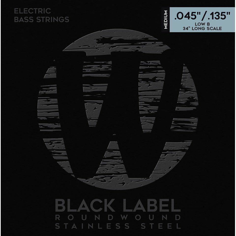 Saiten E-Bass Warwick blackLabel 045-135, 5-струнный бас-гитара Saiten NEU