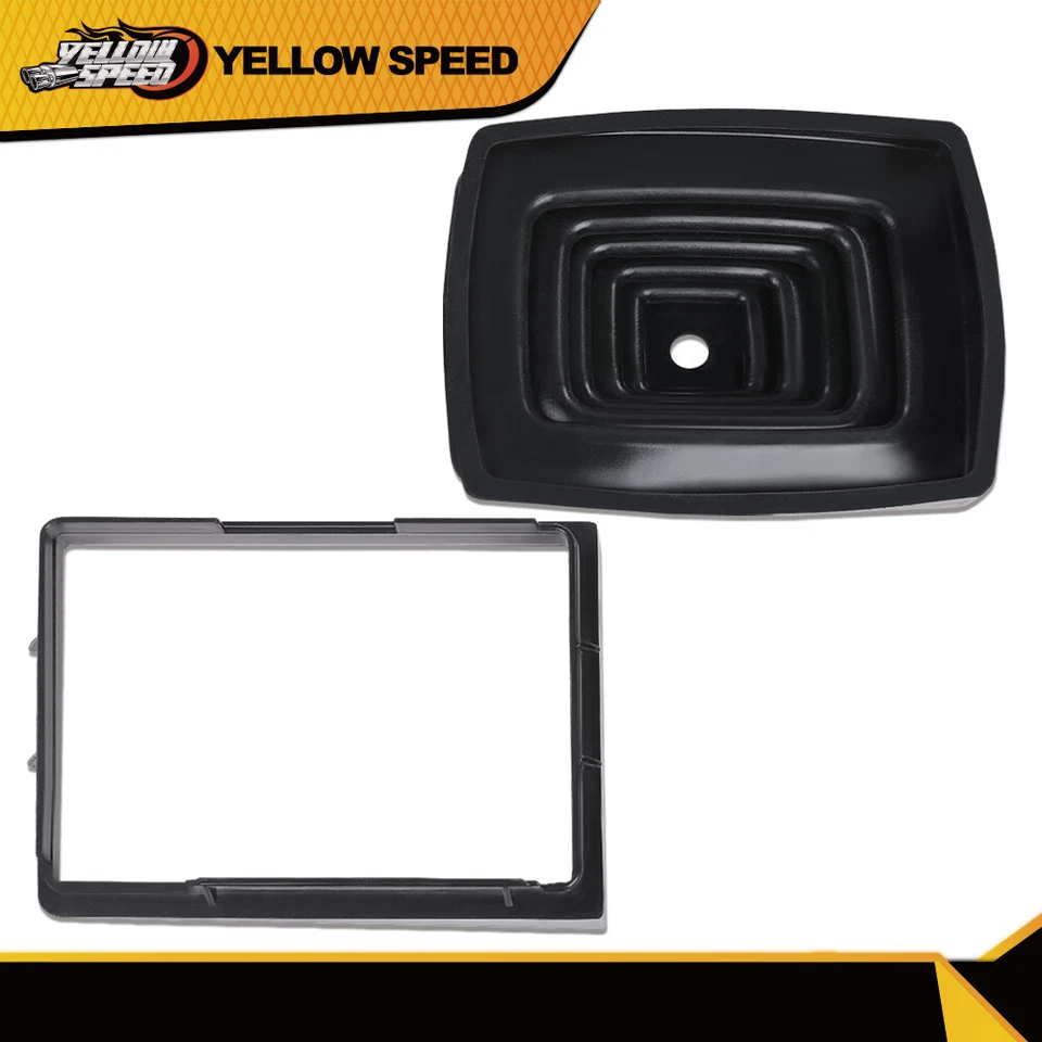 Kit de anillo/bota de cambio y bisel de retención apto para Jeep TJ Wrangler 1997-2004 Foto 4 de 4