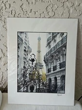 Garry Seidel Fine Art Photography Eiffel Tower Art Nouveau Ironwork Frameable 