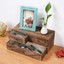floating shelf with drawer rustic wood wall shelves for storage and display