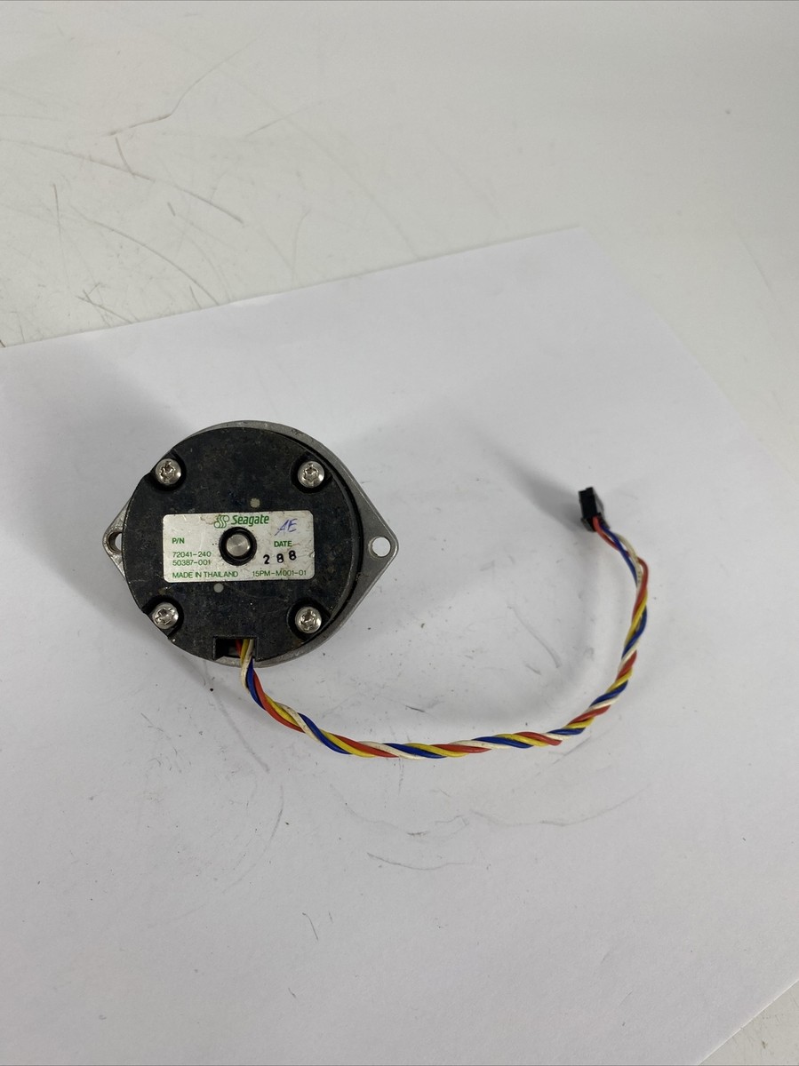 Seagate 72041-240 Stepper Motor 50387-001 Made in Thailand Seagate 72041-240 Stepper Motor 50387-001 Made in Thailand