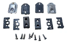 1982-1992 Camaro Z-28 Formula Firebird Trans Am Door Strike Plate Set OEM