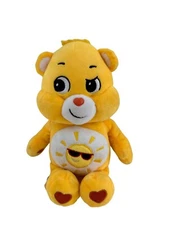 Care Bears Togetherness Bear Plush 9" Yellow Sunglasses Embroidery Basic Fun a