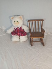 Vintage Fisher Price Briarberry Collection Berrybeth Bear Lovey Plush Doll EUC
