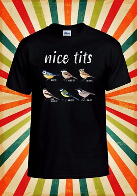 Baseball-T-Shirt Schöne Meise Vogelbeobachtung Meise Vogel lustig Männer Damen Unisex Oberteil 2899