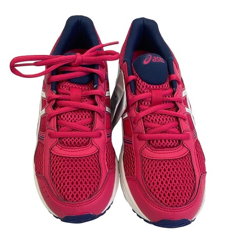 Size 7 Youth / 8.5 W : ASICS GEL-Contend 4 Cosmo Pink/White/Blue C707N NEW - Picture 7 of 11