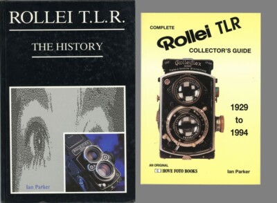 Rollei TLR Cameras Ian Parker Lot of Two Books FREE SHIPPING!