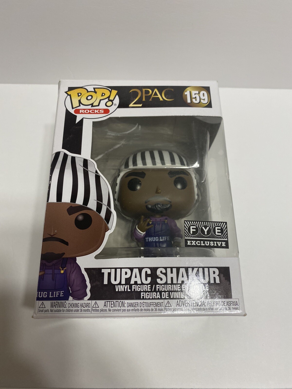 Tupac - Tupac Overalls Pop! Vinyl - Funko New Sealed In Box Make Offer