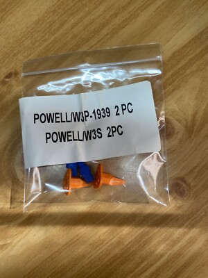 Powell Electrical Wedgelocks W3P 1939 & W3S Quantity 50 Packs 200 Pieces Total