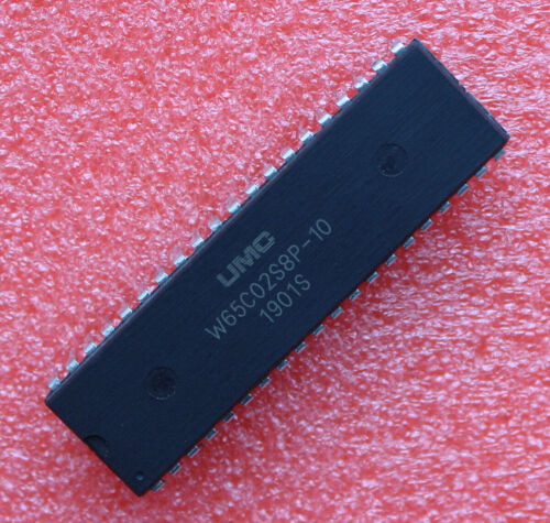 1szt W65C02S8P-10 65C02 6502 8-Bit 10MHz MPU DIP-40