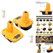 De-Walt 18V XRP NiCad/NiMH Tools DM18D Adapter 2 Pack