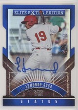 2015 Panini Elite Extra Edition 22/50 Edmundo Sosa #146 Auto s3g