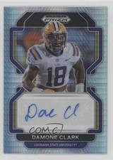 2023 Panini Prizm Draft Picks 2022 Update Hyper Damone Clark #RA-DCL Auto 1p5