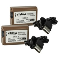 2X Akku FüR Sony Smartshot ILCE-QX1 1030Mah 7,4V
