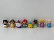 Fisher Price Little People Disney Princesses and Friends Figures Lot of 8