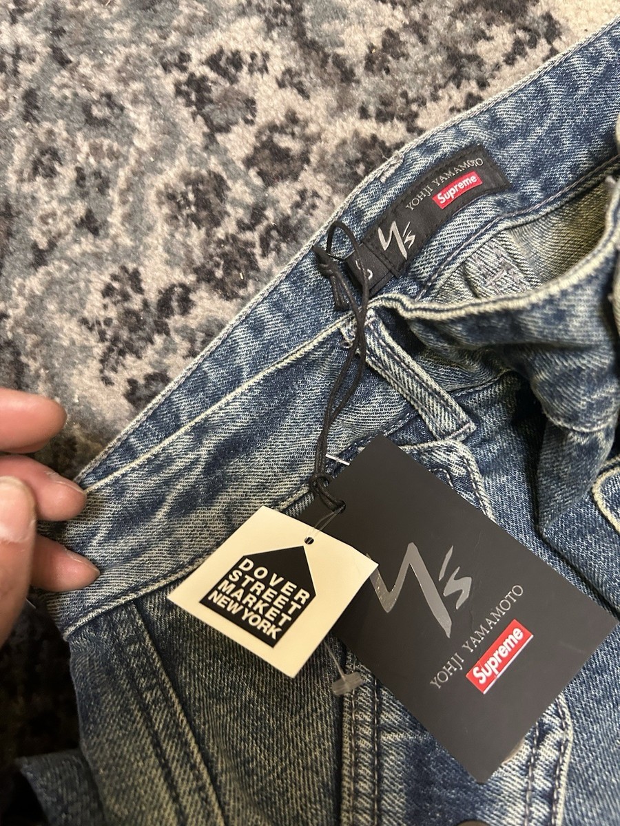 Size 30 - Supreme X Yohji Yamamoto Denim Utility Pant - Blue | eBay