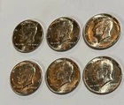 1965 kennedy half dollars 40% silver lot of 6