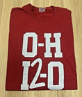 Ohio State Buckeyes Football "O-H 12-0" Undefeated 12-0 T Shirt 2012 Urban Meyer — photo 1