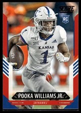 2021 Score #378 Pooka Williams Jr. Red Rookie