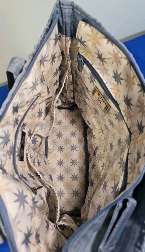 Lug Legacy Taxi große Tasche blau mit Northstar Innenmuster, RFID - Bild 8 von 19
