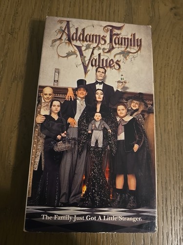Addams Family Values (VHS, 1993) Komödie, Anjelica Huston, Raul Julia, Carol Kane